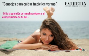 consejos para evitar las manchas solares en verano - blog esthetia Oliva